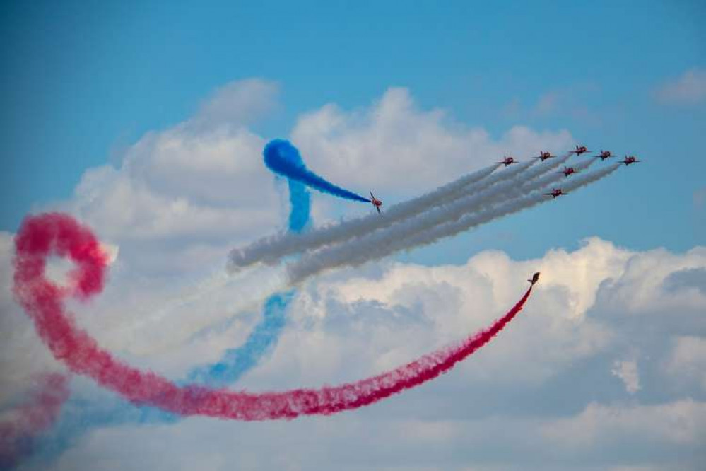 The towns Red Arrows display will not go ahead this year.