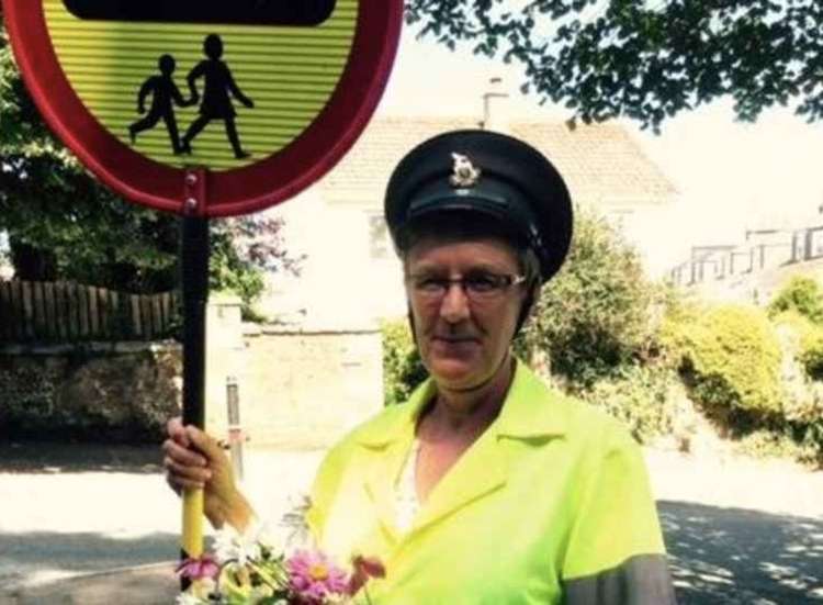 Sue, former King Charles lollipop lady. Credit: Save our Albany Road Lollipop Lady Facebook.