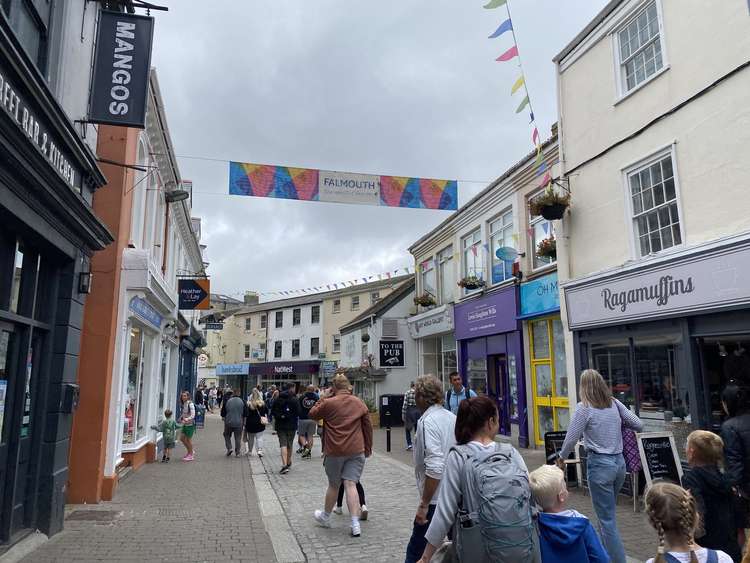 It was a busy bank holiday for Falmouth.