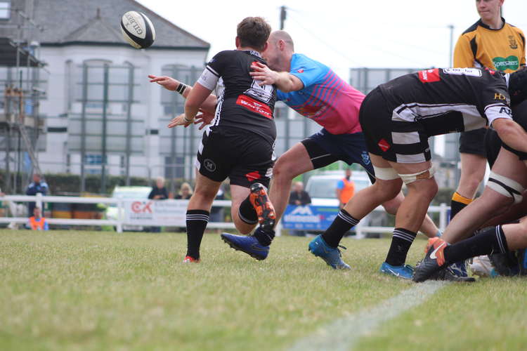 Photo of the rugby taken by Neal Johnston.