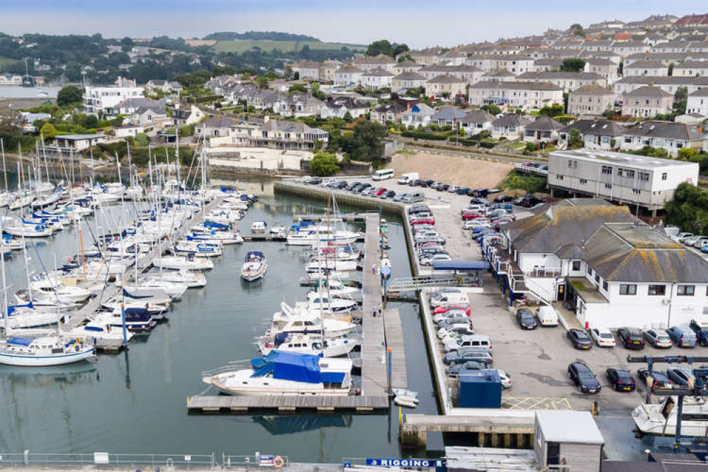 Falmouth Marina Flares Disposal Day.