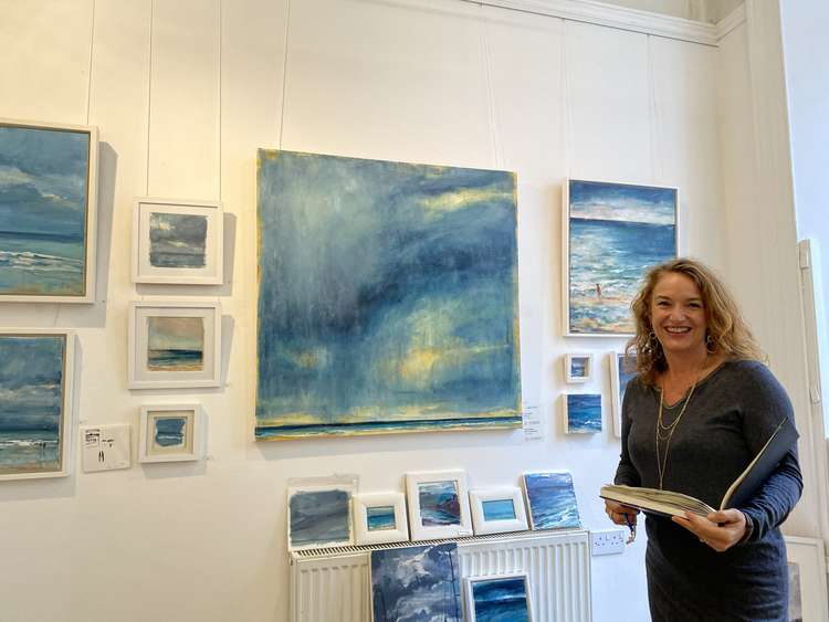 Victoria Gillow's art exhibition at The Poly this weekend.