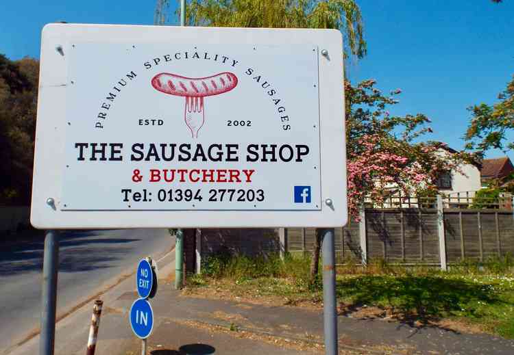 Sausage Shop in Trimley open for collection