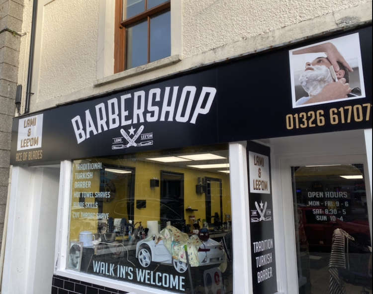 Ace of Blades barbershop, Killigrew Street, Falmouth.