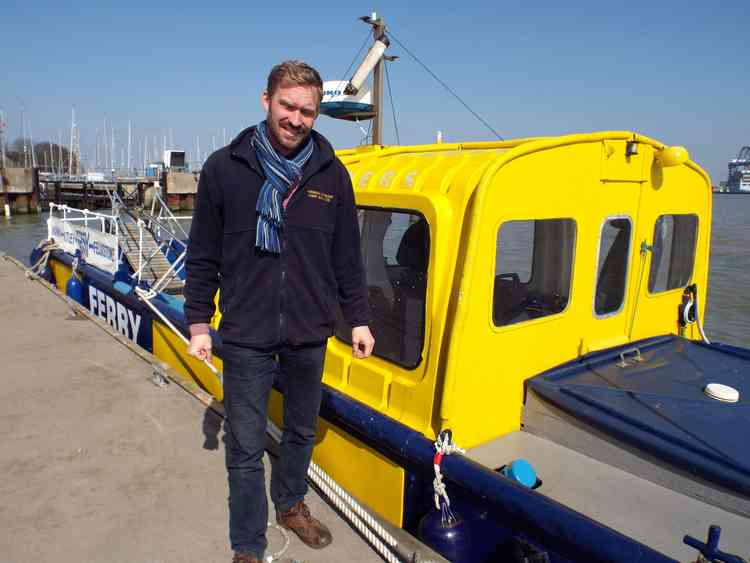 Ferry owner Christian Zemann