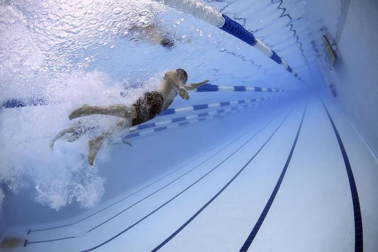 People explain why they want to save leisure centres as petition hits halfway mark. File pic of swimming.