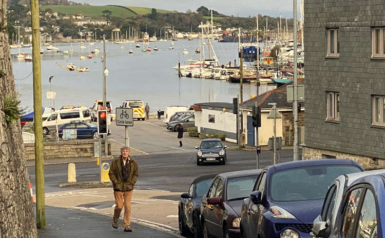 Emergency services at Penryn Pier.