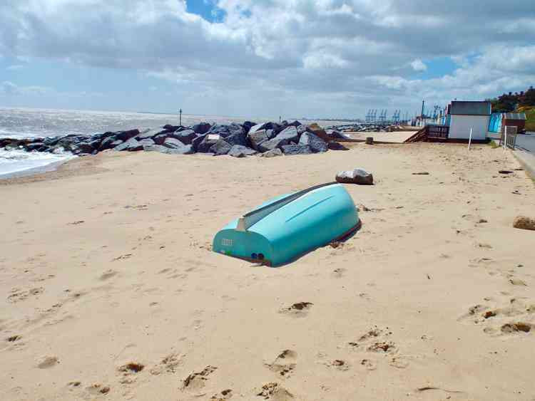 The beaches were deserted for a while during lockdown