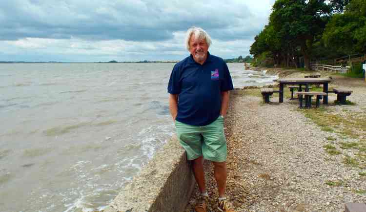 David Wood chairman of Suffolk Coast and Heaths AONB