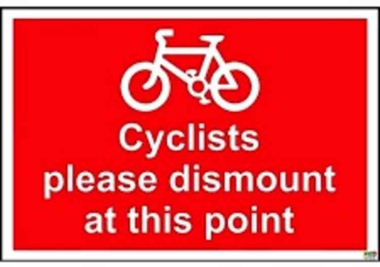 Cyclist restrictions to be introduced