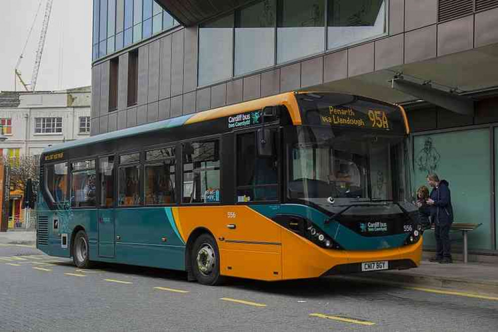 Cardiff Bus Alexander Dennis Enviro 200 MMC CN17BGY