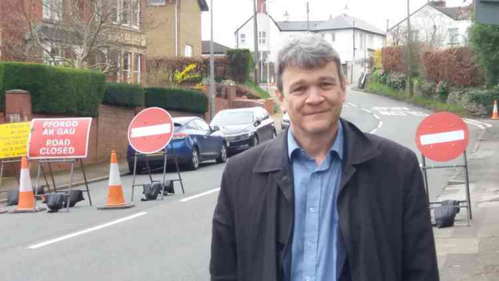 Community Councillor Richard Grigg condemns reckless drivers