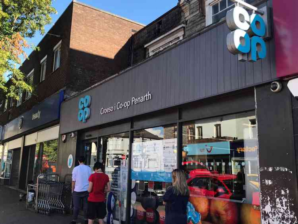 The Co-op in Penarth (Shop Front)