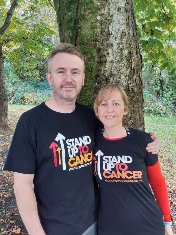 Paul Williams and Hannah Brown are running a total of 222 miles throughout October