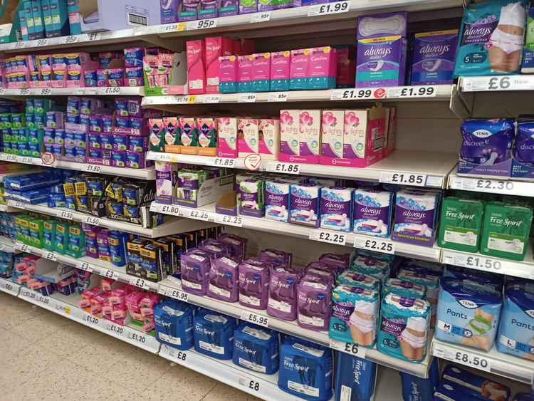 Penarth Tesco is (and always was) selling essential sanitary products, Local News, News, Penarth Nub News