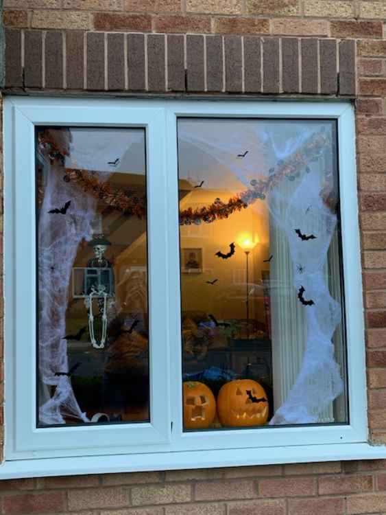 A spooky window display from Rachel Bradley