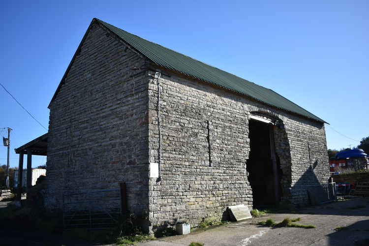 The barn at Cosmeston farm