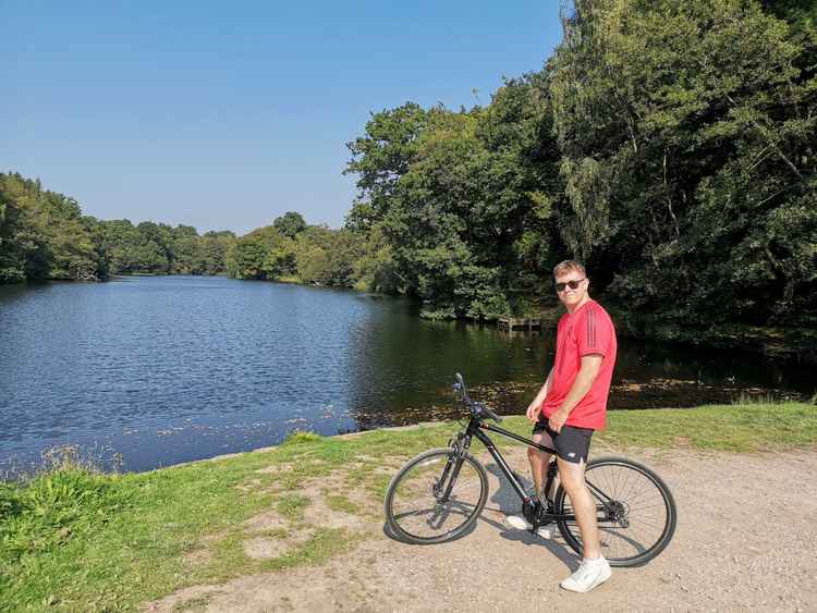 Tom and his bike