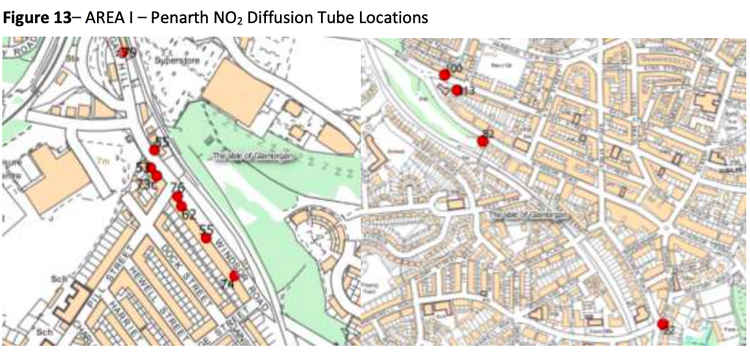 The non-automatic monitoring sites that will remain