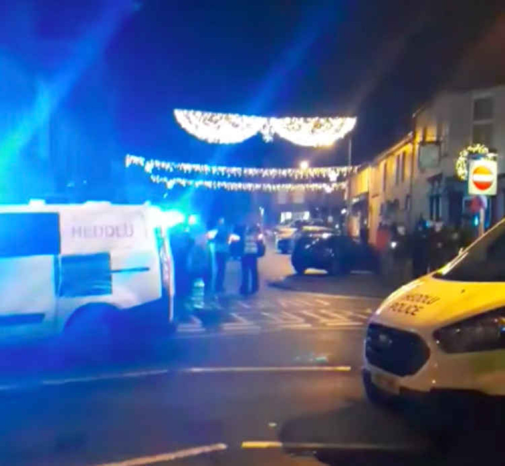 Violence and anti-social behaviour errupted in Penarth town centre on Saturday 14 November