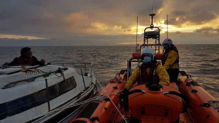 Image via RNLI Penarth Facebook