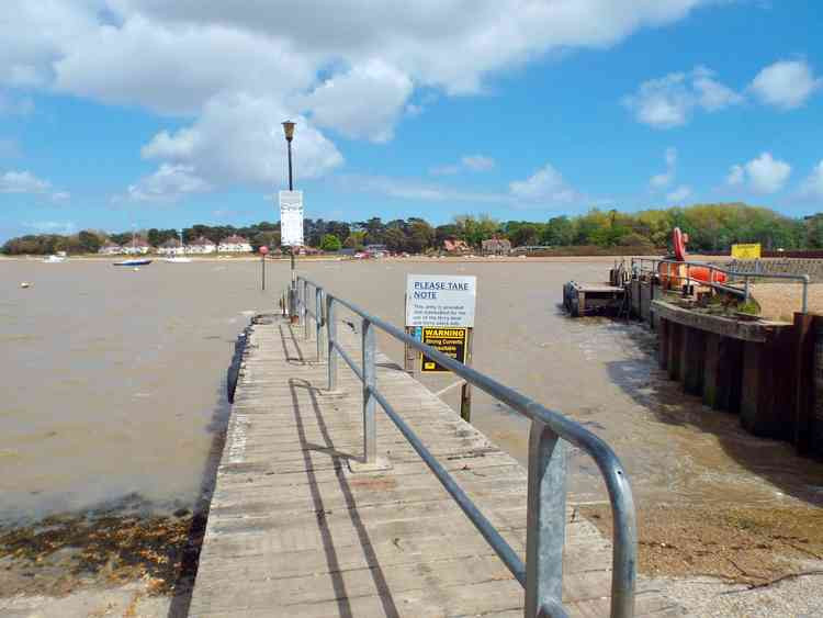 Slipway at Felixstowe ferry