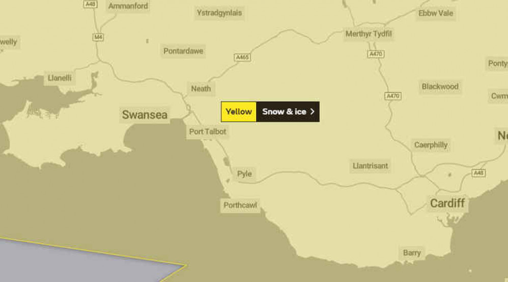 Map by the Met Office