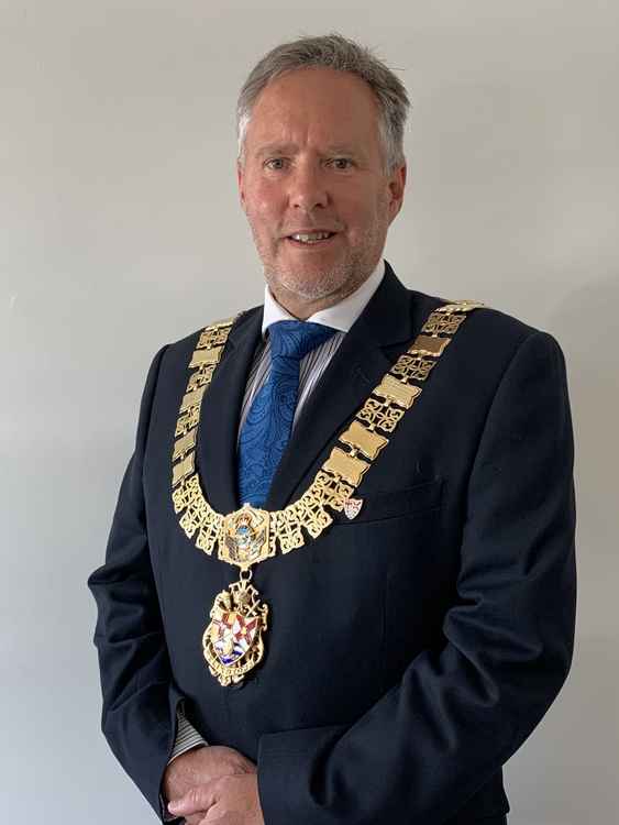 Felixstowe mayor Mark Jepson