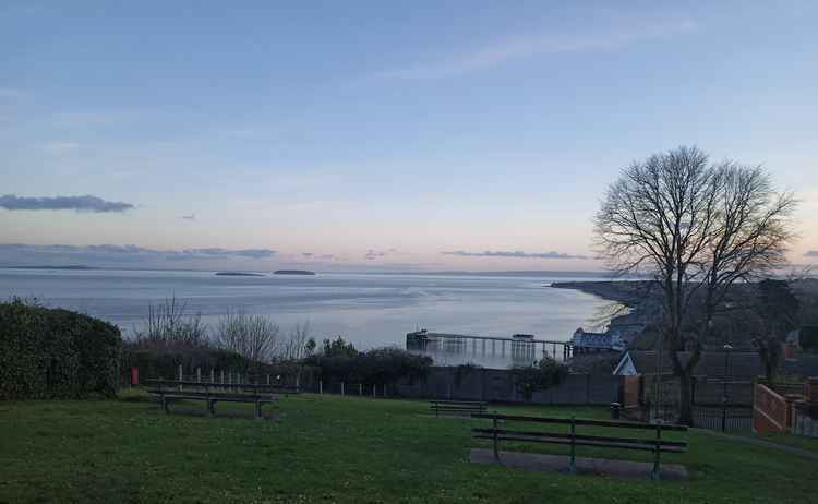 One of the best spots in Penarth for sea-gazing.