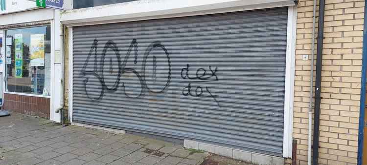 The SOSO tag in Barry. Nub News is unaware of the tag appearing in Penarth.