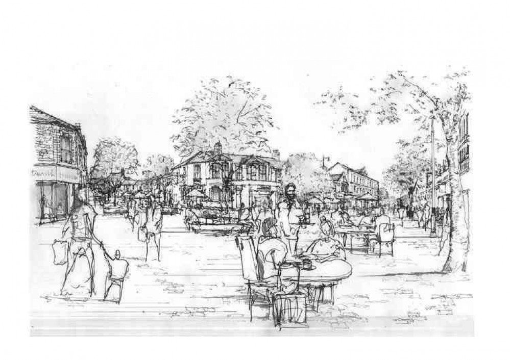 What if? Penarth cafe culture and a civic square feel to Windsor Road