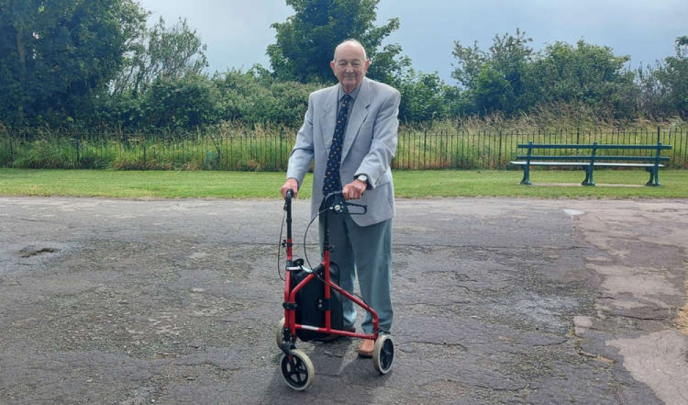 Bob Skinner, 94, has published a book about his life during Covid