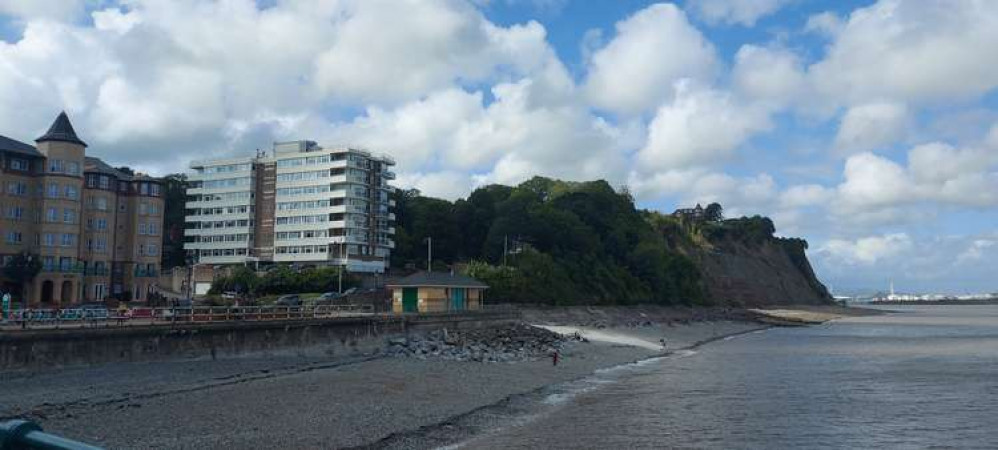 A view from Penarth Pier