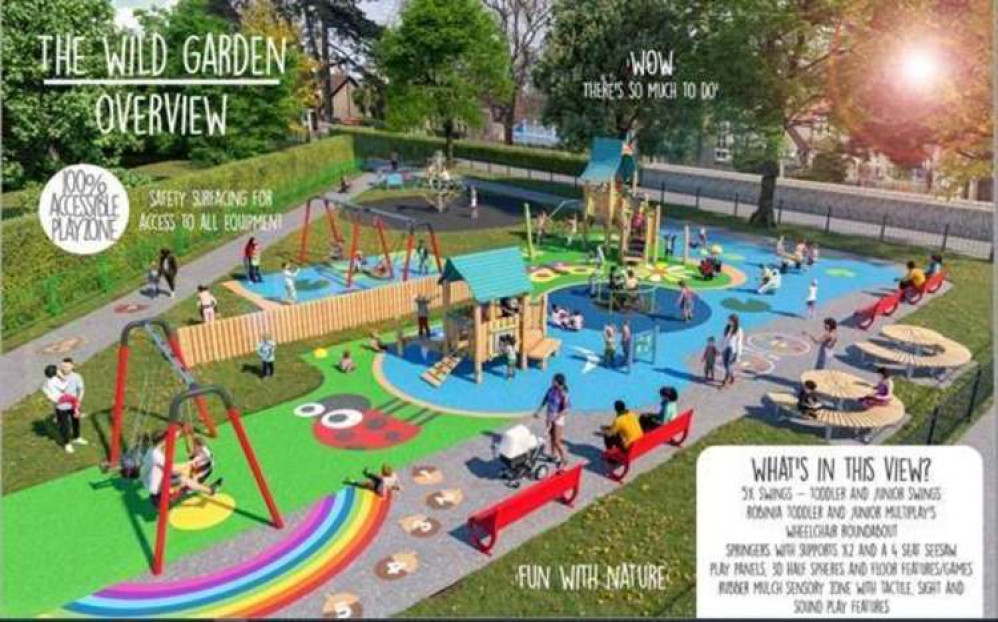 Penarth's Belle Vue play area is due to close for five weeks, to allow for upgrade works to be carried out