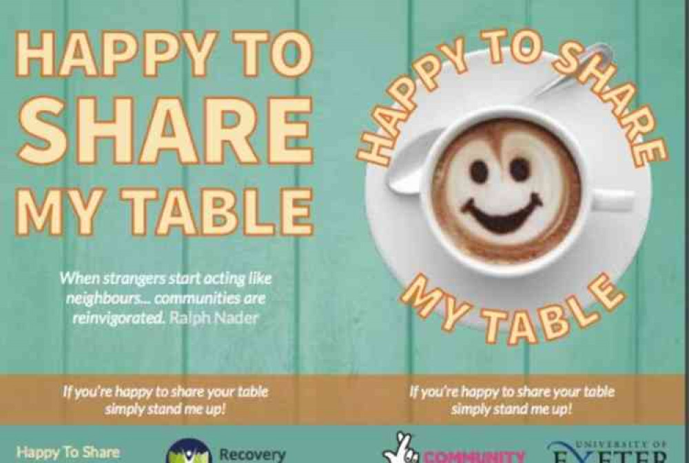 Would you be happy to share your table?