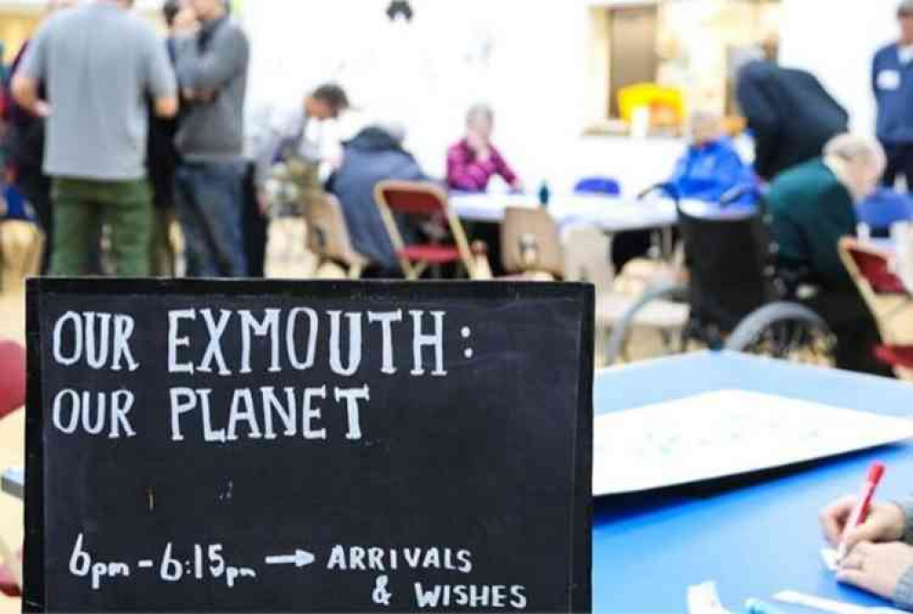 Our Exmouth. Our Planet. Picture courtesy of Transition Exmouth.