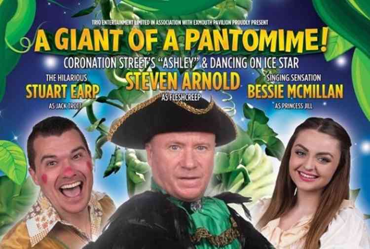 The pantomime is produced by Trio Entertainment. Picture courtesy of Exmouth Pavilion.