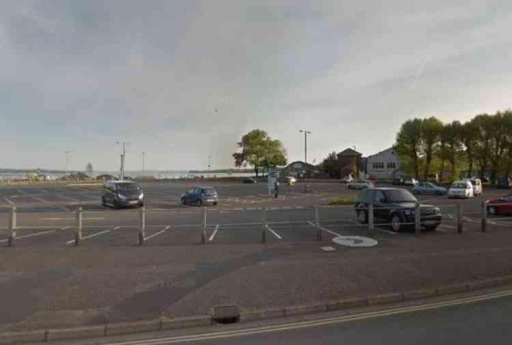 Imperial Road Car Park in Exmouth. Image courtesy of Google.