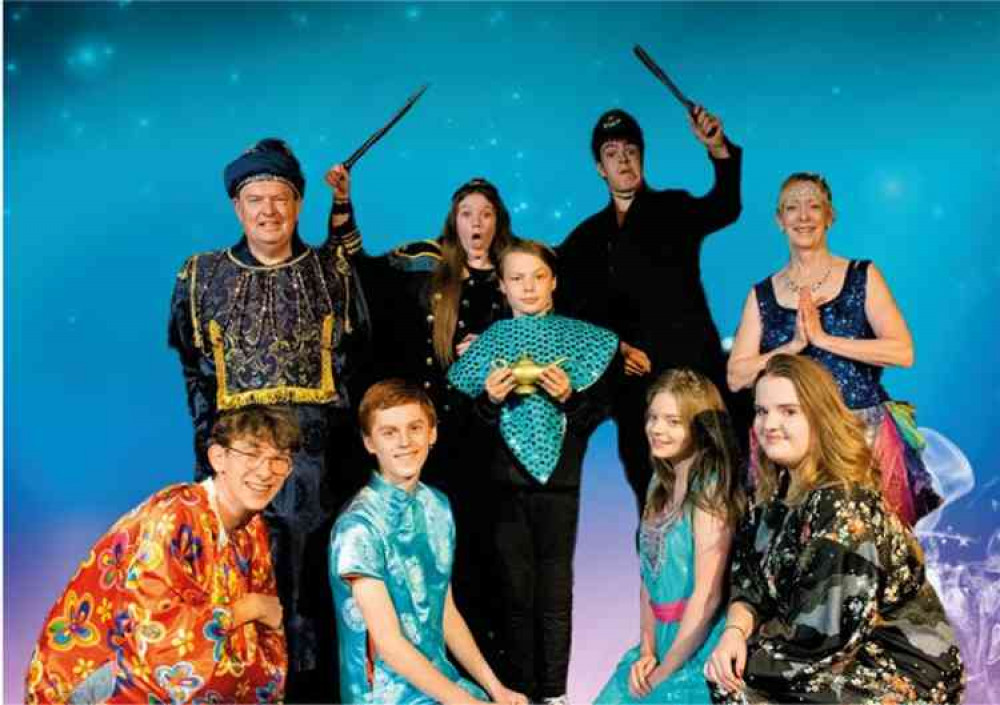 This amateur production of 'Aladdin' is presented by special arrangement with Stage Right Creative Limited.