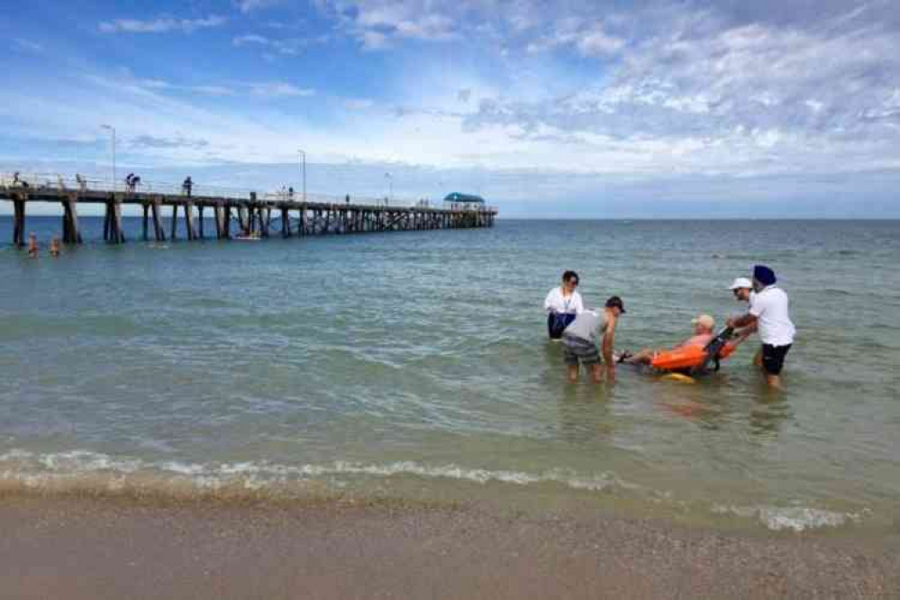 Just 20 days remain on the Crowdfunder page set up to make the town's beach more  accessible for people with mobility problems.