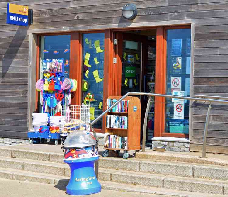 Exmouth RNLI Lifeboat Station Shop