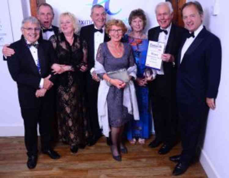 Lucky winners at last years Chamber Award Ceremony