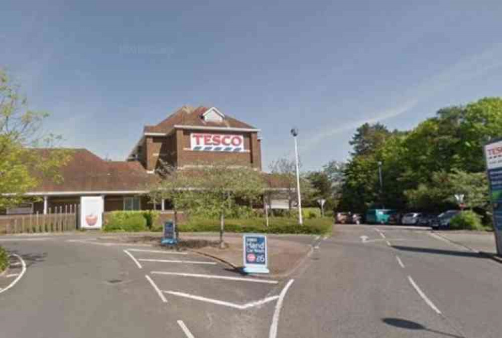 Exmouth Tesco on Salterton Road. Picture courtesy of Google.