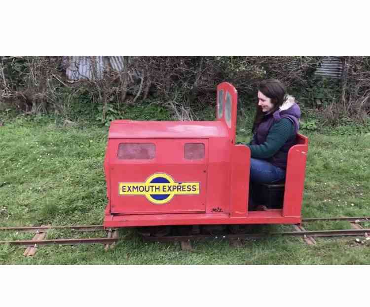 The Exmouth Express with Henry's partner Romy Langley at the helm.