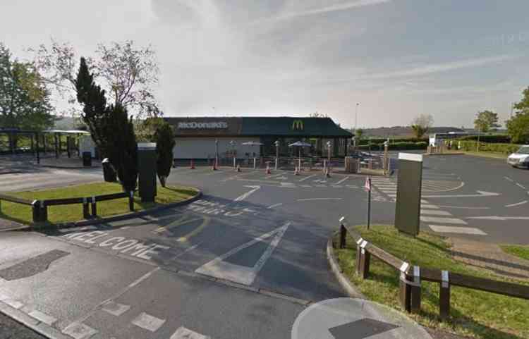 The McDonald's restaurant on Liverton Busines Park. Image courtesy of Google.