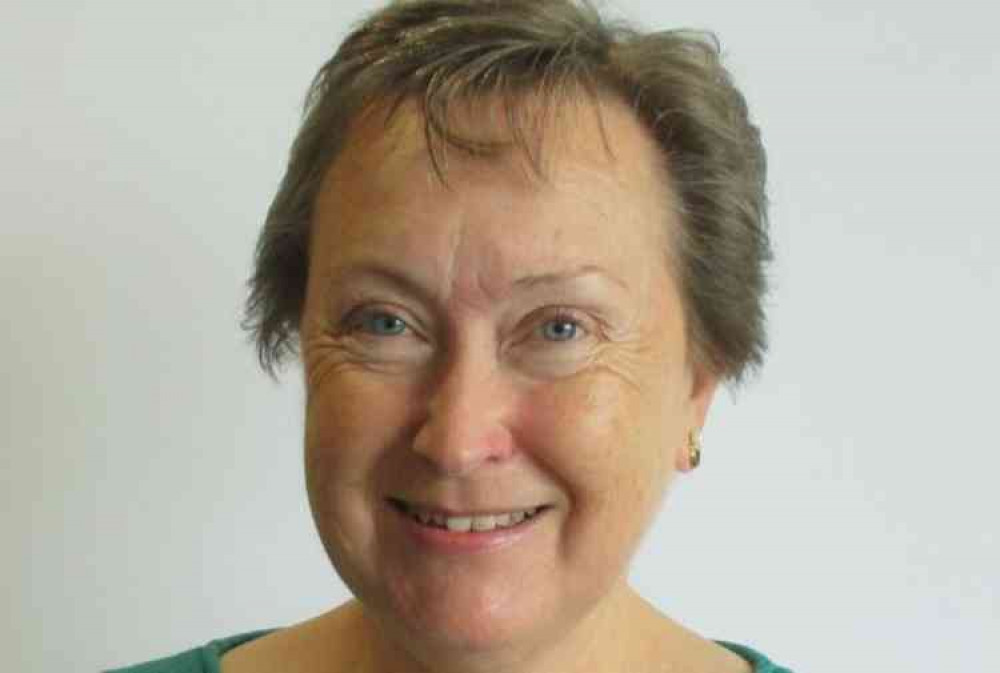 Cllr Cathy Gardner, the new chairman of East Devon District Council. Image credit: East Devon District Council