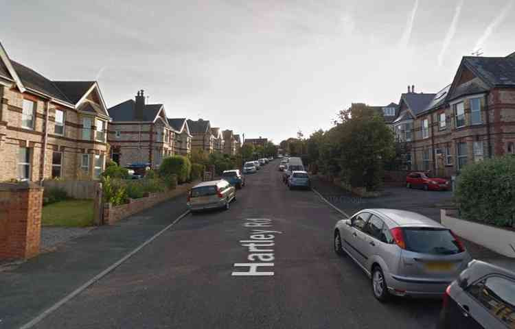 Hartley Road in Exmouth. Image courtesy of Google. Hartley Road in Exmouth. Image courtesy of Google.