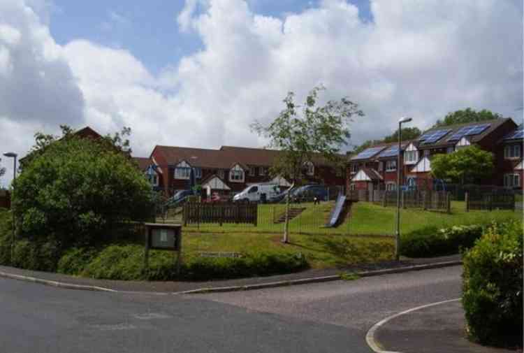 Play area in Exmouth