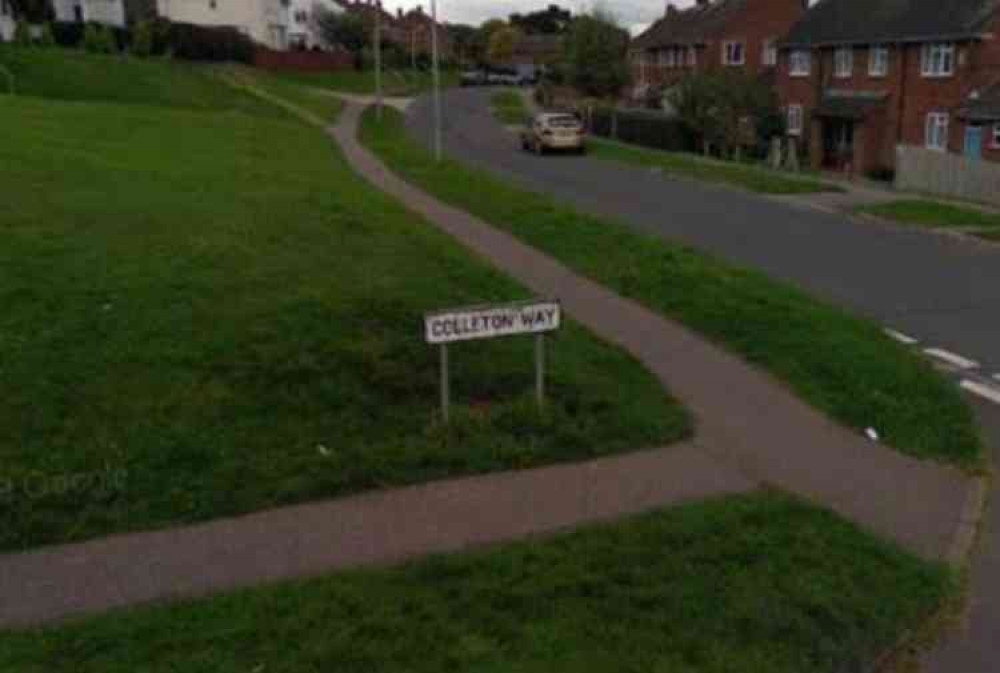 Colleton Way is one of three Exmouth streets identified in Councillor Wright's motion as 'implicitly celebrating slavery'. Image courtesy of Google.