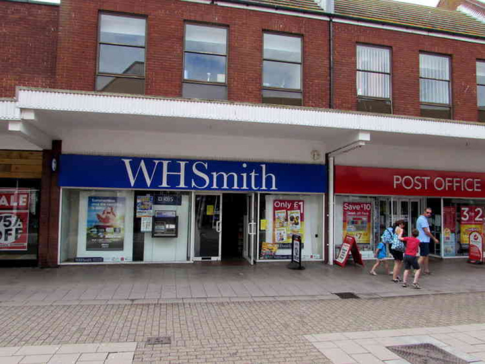 Exmouth's WH Smith. Image courtesy of Jaggery.